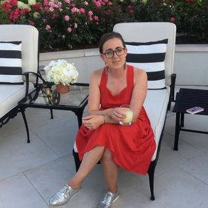 Super elegant red dress